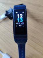 bracelet connecté Huawei Band 3 Pro + cable de charge, Ophalen, Gebruikt, Blauw, Conditie