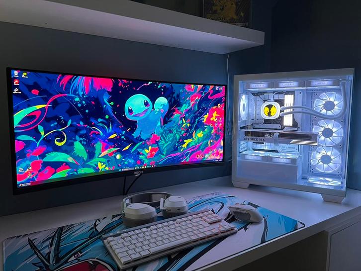 Pc gaming + setup, Games en Spelcomputers, Games | Pc, Zo goed als nieuw, Ophalen of Verzenden