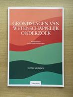 Grondslagen van wetenschappelijk onderzoek, Enlèvement ou Envoi, Neuf, Enseignement supérieur, Owl press
