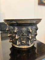 Ancien Mortier bronze travaillé19eme, Antiquités & Art, Antiquités | Bronze & Cuivre, Bronze