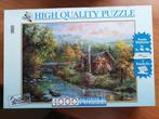 puzzel 4000 st - Clementoni - peaceful grove, Hobby en Vrije tijd, Ophalen of Verzenden, Meer dan 1500 stukjes, Zo goed als nieuw