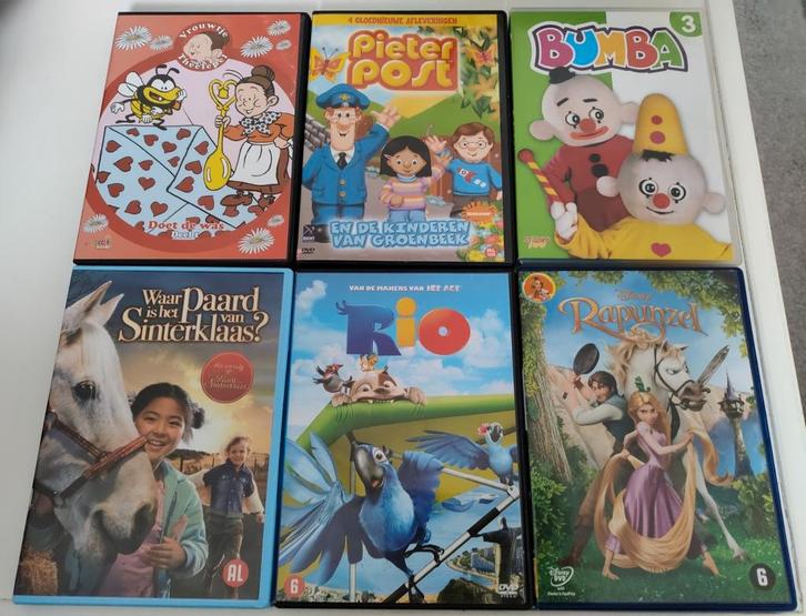 Kinder DVDs uit te kiezen of als lotje, Cd's en Dvd's, Dvd's | Kinderen en Jeugd, Zo goed als nieuw, Ophalen of Verzenden