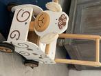 Loopauto’ s dieren hout, Kinderen en Baby's, Speelgoed | Buiten | Voertuigen en Loopfietsen, Ophalen, Zo goed als nieuw, Loopvoertuig