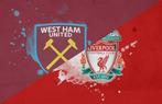 2 billets pour West Ham United - Liverpool, Tickets & Billets, Sport | Football, Mai, Deux personnes, Cartes en vrac