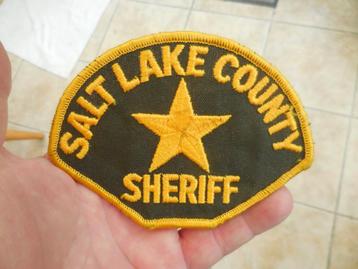 Sheriff-insigne van Salt Lake County  beschikbaar voor biedingen