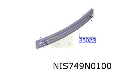 Nissan X-Trail (9/22-) Achterbumperbalk Origineel! 850306RP0, Auto-onderdelen, Carrosserie, Bumper, Nissan, Achter, Nieuw, Verzenden