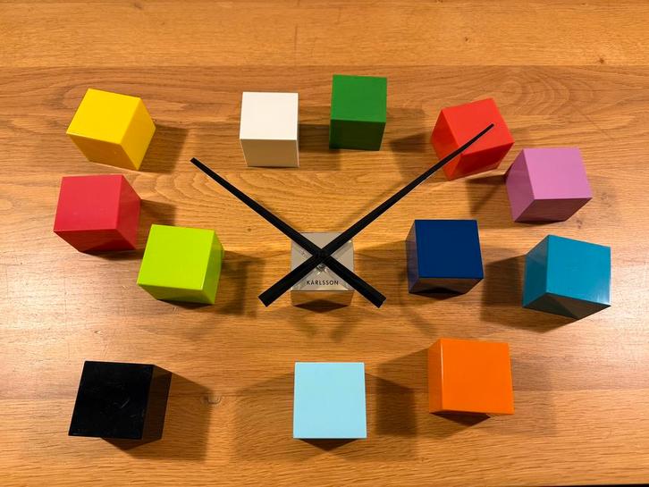 Horloge murale, Maison & Meubles, Accessoires pour la Maison | Horloges, Utilisé, Horloge murale, Enlèvement