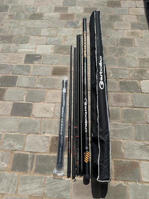 Garbolino Garbodrome Specimen Power 11,5m pack te koop., Watersport en Boten, Hengelsport | Witvissen, Zo goed als nieuw, Ophalen