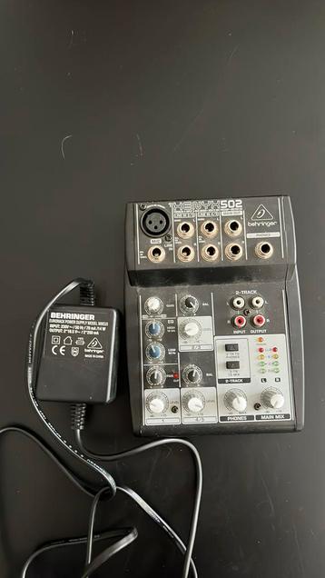 Table de mixage Begringer Xenyx 502, Enlèvement ou Envoi, Comme neuf