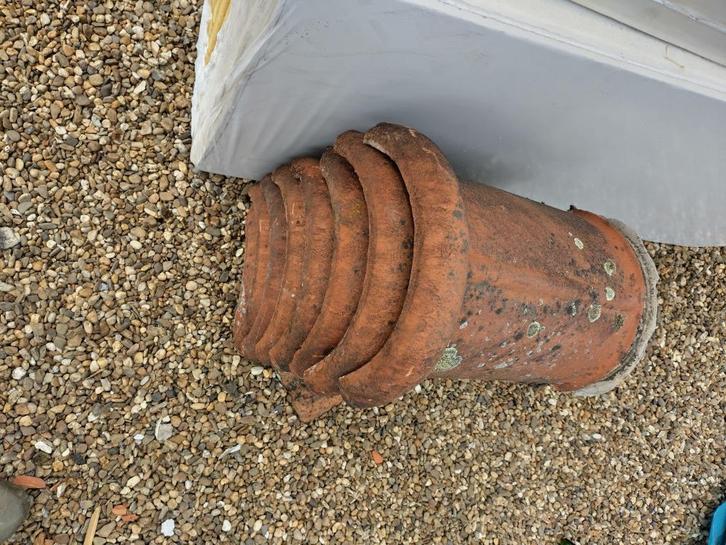 Pottelberg stormpan dubbele sluiting en nokken, Doe-het-zelf en Bouw, Dakpannen en Dakbedekking, Gebruikt, Dakpannen, Steen of Klei