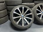 20inch BMW M5 Style Breedset Velgen! Zgn Banden! 5x112 G30 G, Banden en Velgen, Ophalen of Verzenden, Personenwagen, 20 inch