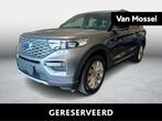 Ford Explorer PHEV Platinum - 7 Zit - Pano - Full Option, Auto's, Automaat, Parkeersensor, 14 kWh, Gebruikt