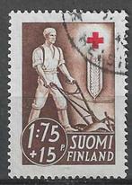 Finland 1941 - Yvert 226 - Rode Kruis - Werkman - 1 m. (ST), Verzenden, Finland