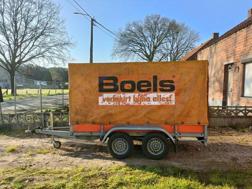 geremde dubbelasser aanhangwagen - 2000 kg -, Auto diversen, Aanhangers en Bagagewagens, Gebruikt, Ophalen