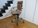 Lederen design bureaustoel Giroflex model 33, Ophalen, Gebruikt, Bureaustoel