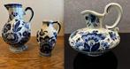 3x Delfts Blauw kruikvaasje, Antiek en Kunst, Ophalen of Verzenden