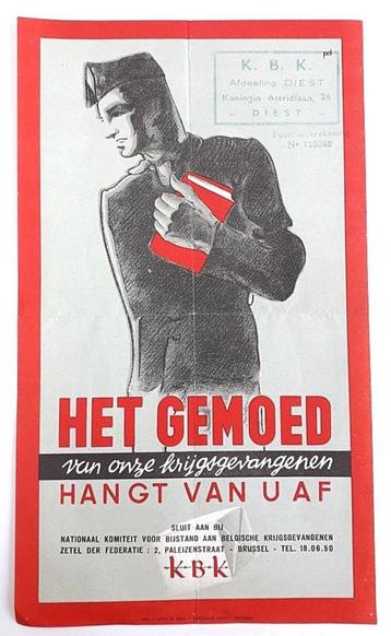 Flyer - oproep K.B.K. Afdeling Diest beschikbaar voor biedingen