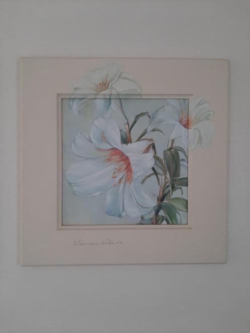 schilderijen Vivian White, 35€ voor de 2 samen,zie foto's, Antiek en Kunst, Curiosa en Brocante, Ophalen