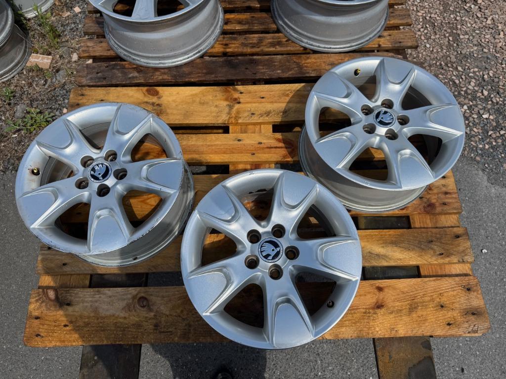 Jantes alu Skoda Roomster, Enlèvement, Utilisé, Skoda