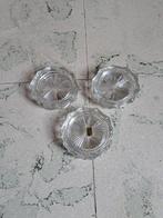 Set 9 glas onderzetters VMC Reims France, Antiek en Kunst, Antiek | Glaswerk en Kristal, Ophalen