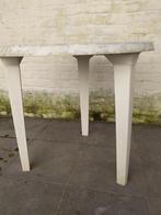 Tuintafel, Tuin en Terras, Tuintafels, Ophalen, Gebruikt, Rond, Plastic