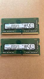 Samsung RAM geheugen - 2x4gb - DDR4, Computers en Software, RAM geheugen, Ophalen, Zo goed als nieuw, DDR4