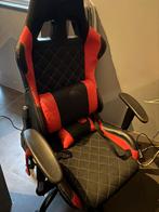 Chaise gaming noir/rouge avec coussins – bon état, Games en Spelcomputers, Spelcomputers | Sony Consoles | Accessoires, Ophalen