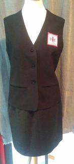 debardeur met rok uniform hotelschool Ter Duinen Koksijde, Enlèvement ou Envoi