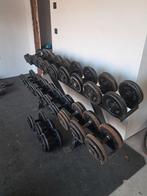 Dumbbells + rack te koop. 12kg tot 32kg., Sports & Fitness, Équipement de fitness, Enlèvement, Haltère