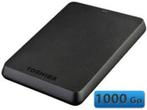 disque dur externe toshiba peu servi 1000 gigas, Computers en Software, Harde schijven, Extern, HDD, 1000 gigas, Zo goed als nieuw
