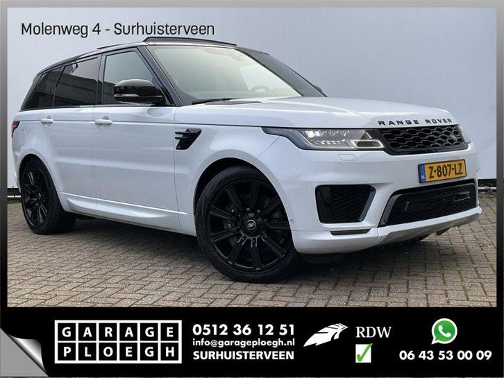 Land Rover Range Rover Sport 2.0 P400e Autobiography Pano.da, Auto's, Land Rover, Bedrijf, 4x4, ABS, Adaptive Cruise Control, Airbags