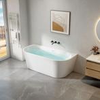 ALONI FB5500 HALFVRIJSTAAND BAD - ACRYL wit - 170X78X58 CM, Enlèvement, Neuf, Baignoire