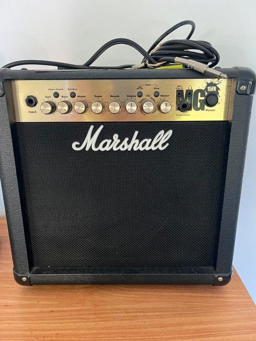 MARSHALL MG15FX VERSTERKER, Muziek en Instrumenten, Versterkers | Bas en Gitaar, Ophalen of Verzenden