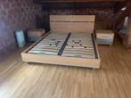 Bed 1m60 met lattebodem, Huis en Inrichting, Ophalen, Zo goed als nieuw