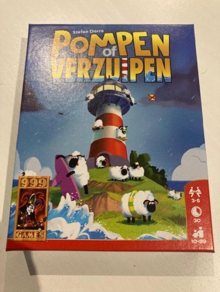 Pompen of Verzuipen, Hobby en Vrije tijd, Gezelschapsspellen | Kaartspellen, Zo goed als nieuw, Drie of vier spelers, Ophalen