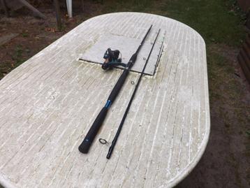 roofvishengel van YUKO 270 met molen op  beschikbaar voor biedingen