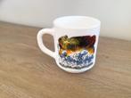 Mug Schtroumpf Arcopal vintage, Enlèvement ou Envoi, Comme neuf, Autres matériaux, Tasse et/ou soucoupe