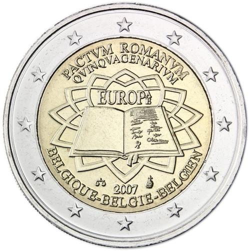 2 euros, 2€ Belgique 2007, Timbres & Monnaies, Monnaies | Belgique, Monnaie en vrac, Enlèvement ou Envoi