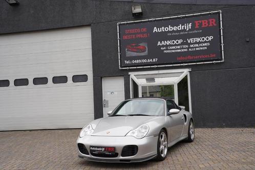 PORSCHE 996 TURBO CABRIOLET 96.000KM 2004 BJ, Auto's, Porsche, Bedrijf, Te koop, Airconditioning, Benzine, Euro 4, Cabriolet, 2 deurs