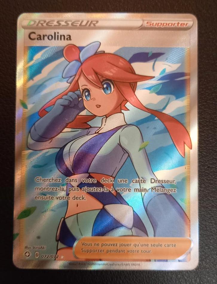 Carolina 072/072 Destinées radieuses, Hobby en Vrije tijd, Verzamelkaartspellen | Pokémon, Nieuw, Losse kaart, Ophalen of Verzenden
