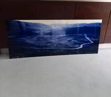 Landschapsfoto op plexiglas 150 x 60 cm beschikbaar voor biedingen