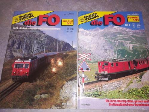 2 Revues Eisenbahn Journal  Hors Series  FO  FURKA OBERALP, Hobby & Loisirs créatifs, Trains miniatures | HO, Comme neuf, Livre, Revue ou Catalogue