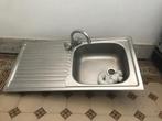 wasbak, Ophalen, Gebruikt, Inox, Wastafel