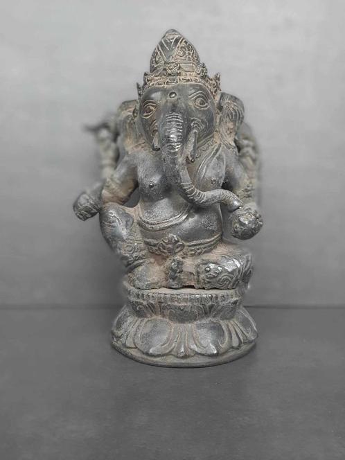 Statue en bronze/Ganesh/Ganapati/Inde/Asie, Maison & Meubles, Accessoires pour la Maison | Statues de Bouddha, Neuf, Enlèvement ou Envoi