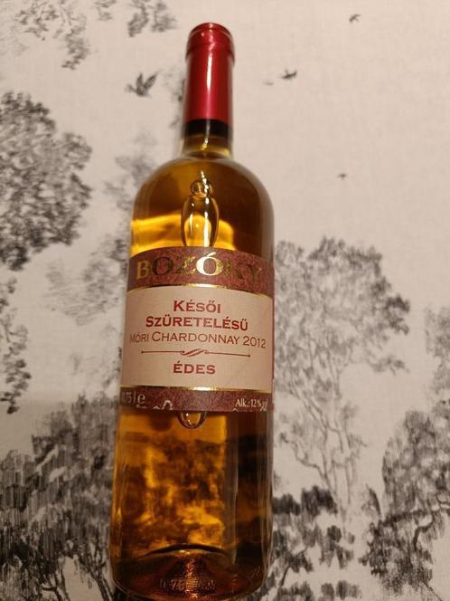Mori chardonay van 2012. Wijnkelder: Bozóky. Inhoud: 0,75 L., Verzamelen, Wijnen, Nieuw, Witte wijn, Overige gebieden, Ophalen of Verzenden