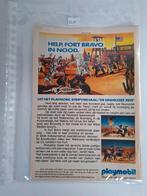 Vintage Playmobil reclame advertentie western Fort Bravo, Kinderen en Baby's, Speelgoed | Playmobil, Ophalen of Verzenden, Gebruikt