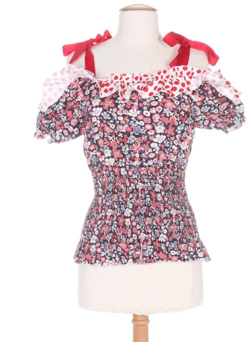 ZOE LA FEE - blouse  taille 40 - coton - été - vacances, Kleding | Dames, Blouses en Tunieken, Nieuw, Maat 38/40 (M), Overige kleuren