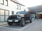 Jeep Wrangler Unlimited Phev hybride * 12000km*Sahara*, Automaat, 4 cilinders, Zwart, Leder