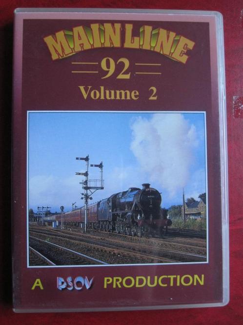 Mainline 92 volume 2, Cd's en Dvd's, Dvd's | Documentaire en Educatief, Zo goed als nieuw, Wetenschap of Techniek, Alle leeftijden