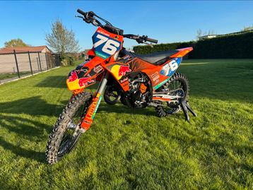 2025 KTM SX 125 met 18,5 uren in nieuwstaat beschikbaar voor biedingen